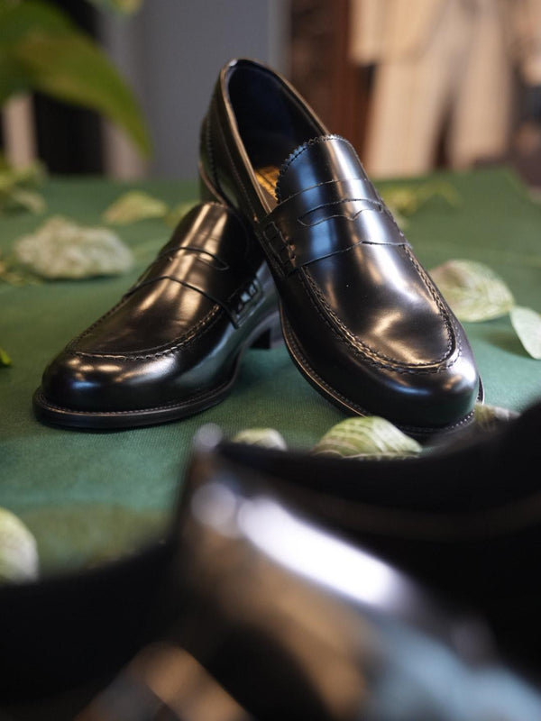 Klassische Penny-Loafer aus Leder – Shekhy Italy