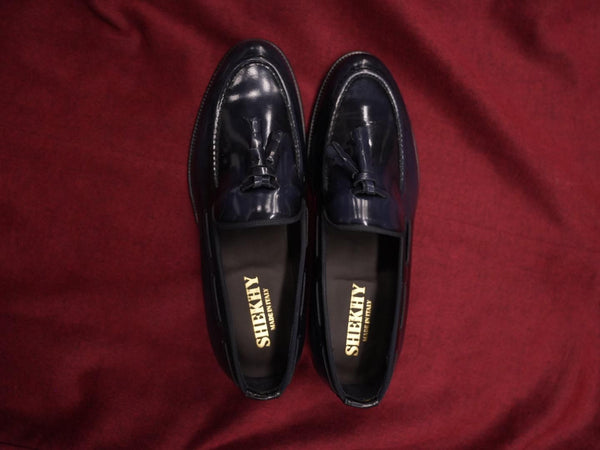 Elegante Leder-Tassel-Loafer für Herren – Shekhy Italy